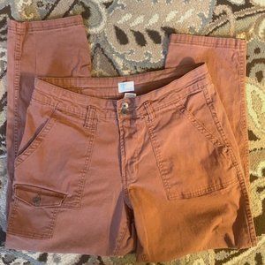 Time & Tru Cargo Jean Size 12 Nutmeg